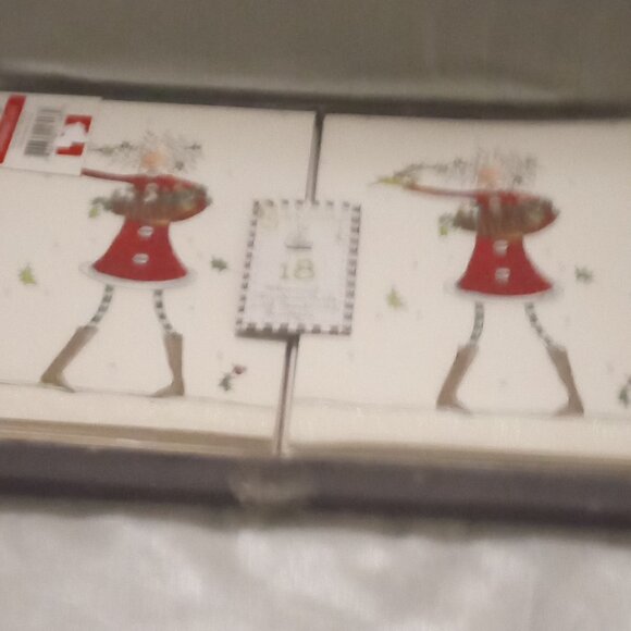 Vintage Christmas in July Sugarplumz whimsical cards w/envelopes - Picture 3 of 5